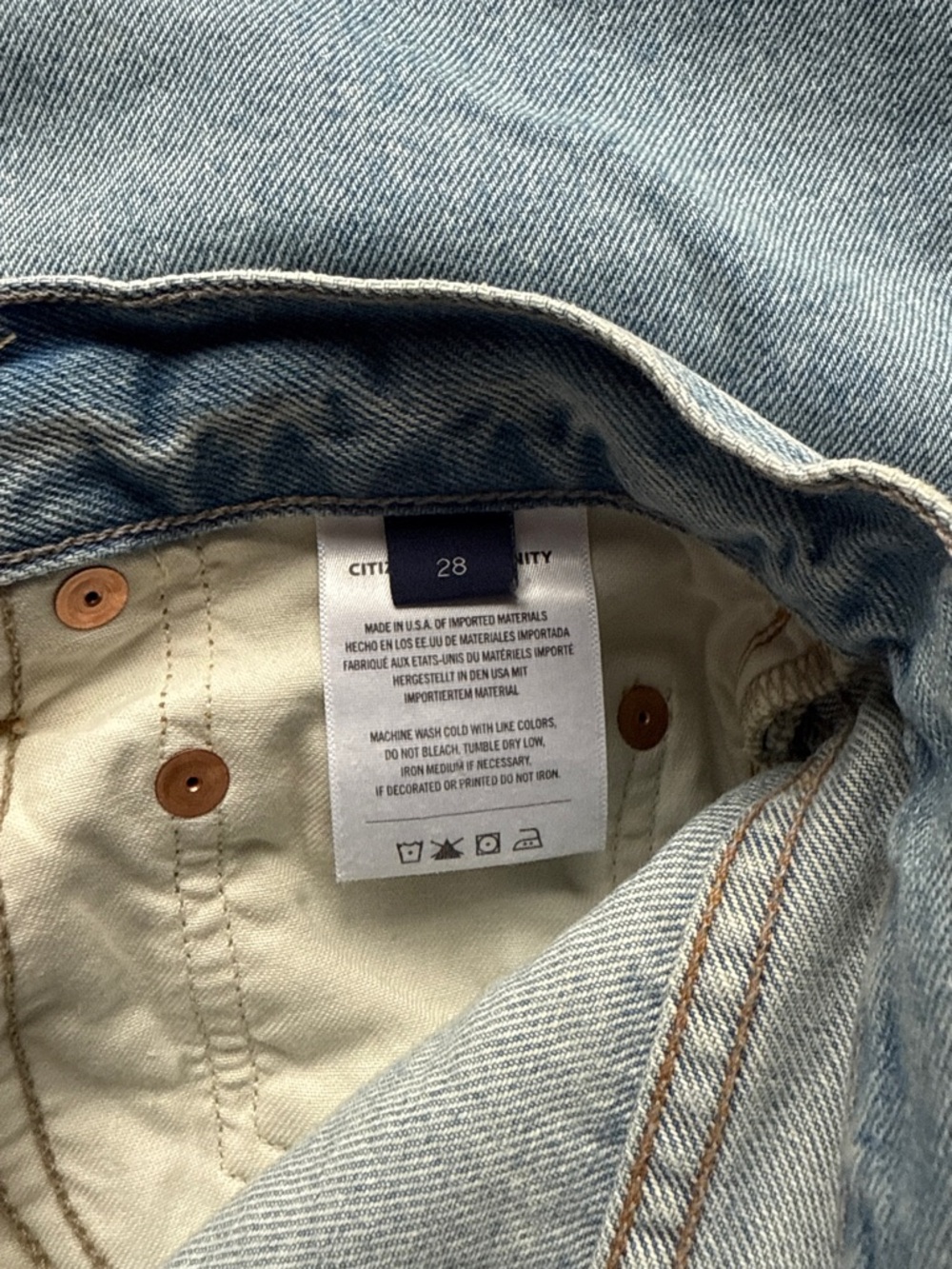 Citizens of Humanity | Horseshoe Jeans | 28 | Savahn | NWT - Picture 8 of 9